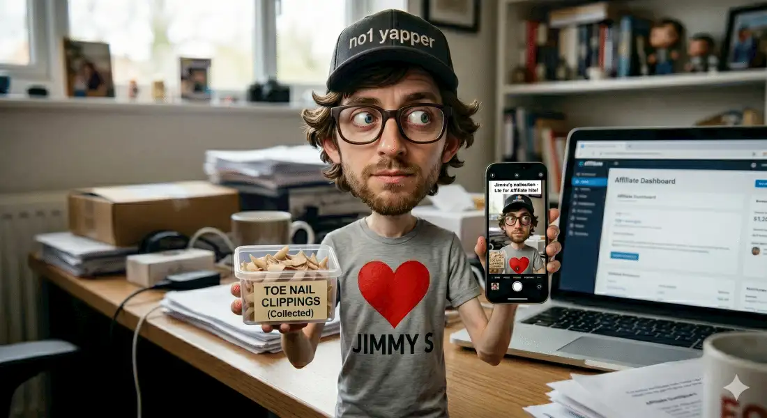 Fictional Jimmy the Dr Wanks affiliate thumbnail